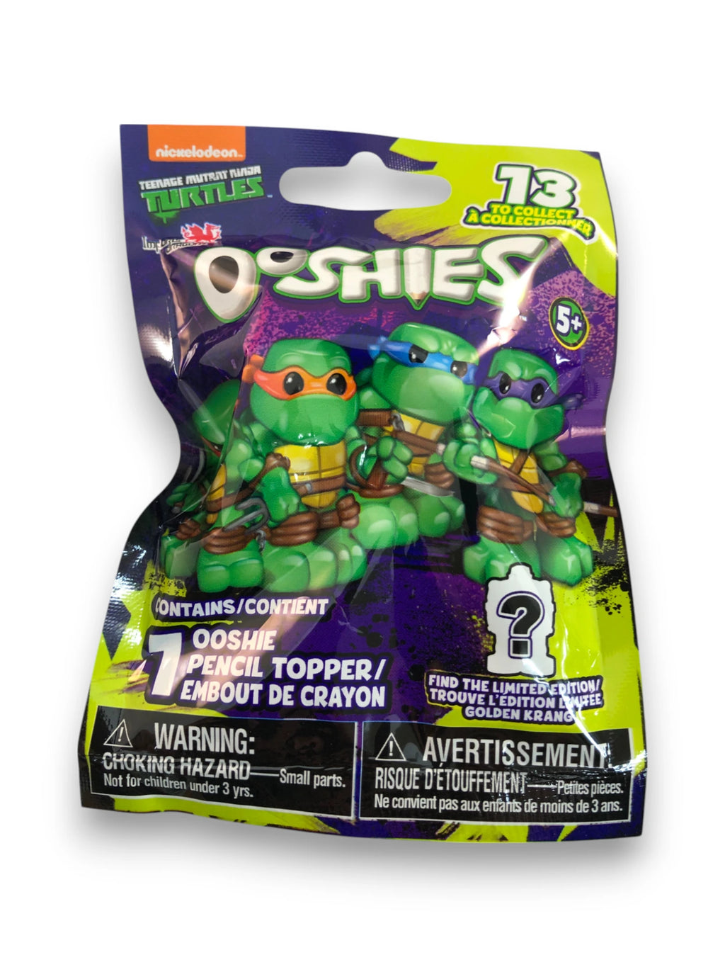 Teenage Mutant Ninja Turtles Ooshies – Raphael (Hologram Variant) image 5