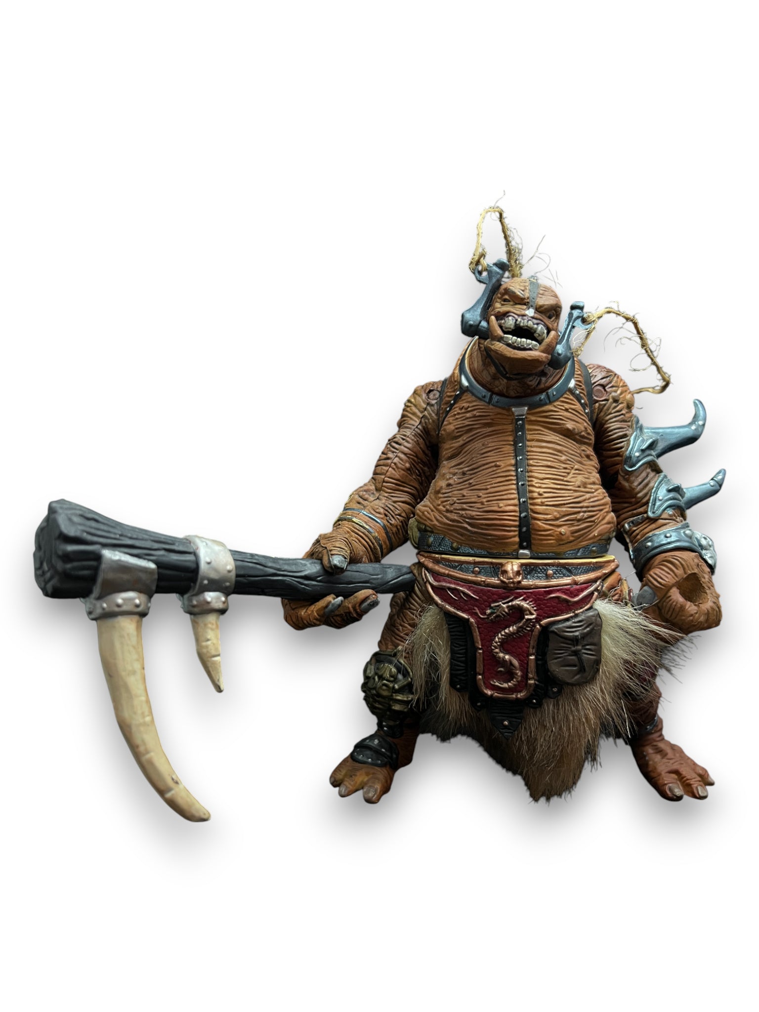 🪓 Ogre (Orange Variant) – Spawn Series 11: Dark Ages Loose Action Figure (1998 McFarlane Toys) 🪓 image 1