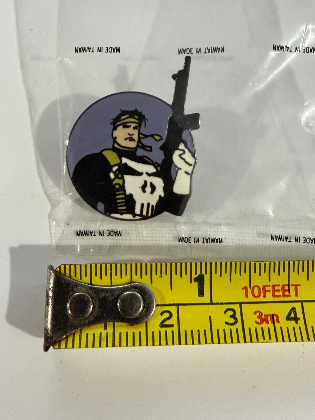 💀 The Punisher Enamel Pin #232 – 1992 - Planet Studio 💀 image 2
