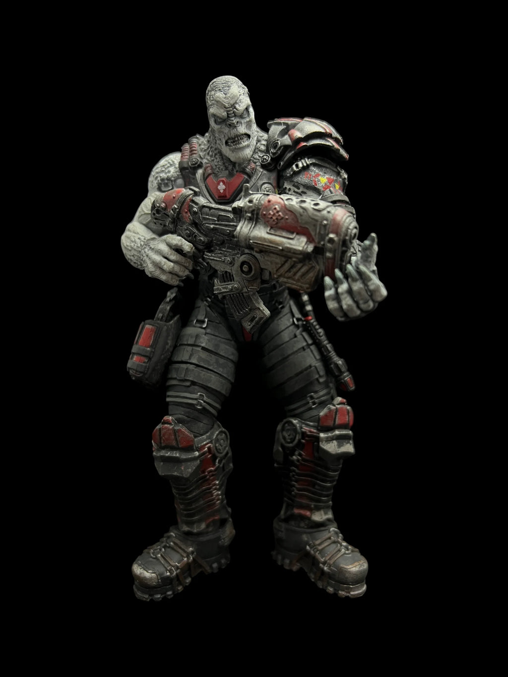 🔥 Headshot Locust Drone – Gears of War Action Figure (2008 NECA Basic Series) Loose 🔥 image 3