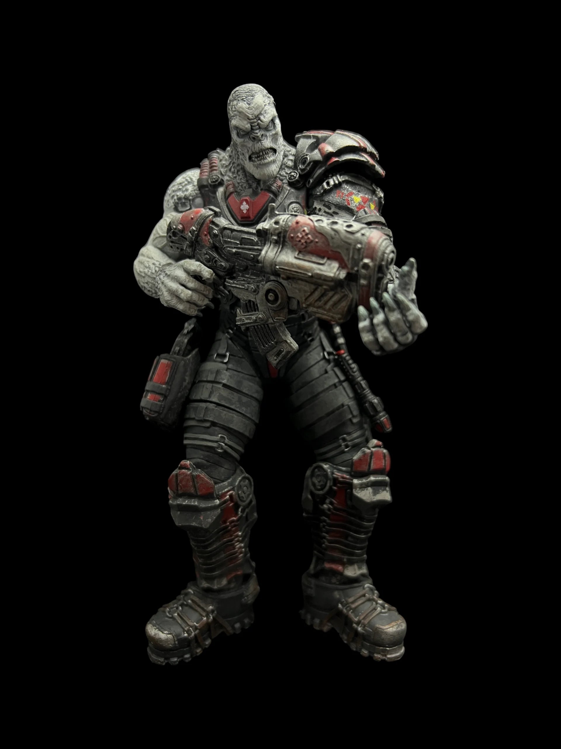 🔥 Headshot Locust Drone – Gears of War Action Figure (2008 NECA Basic Series) Loose 🔥 image 3