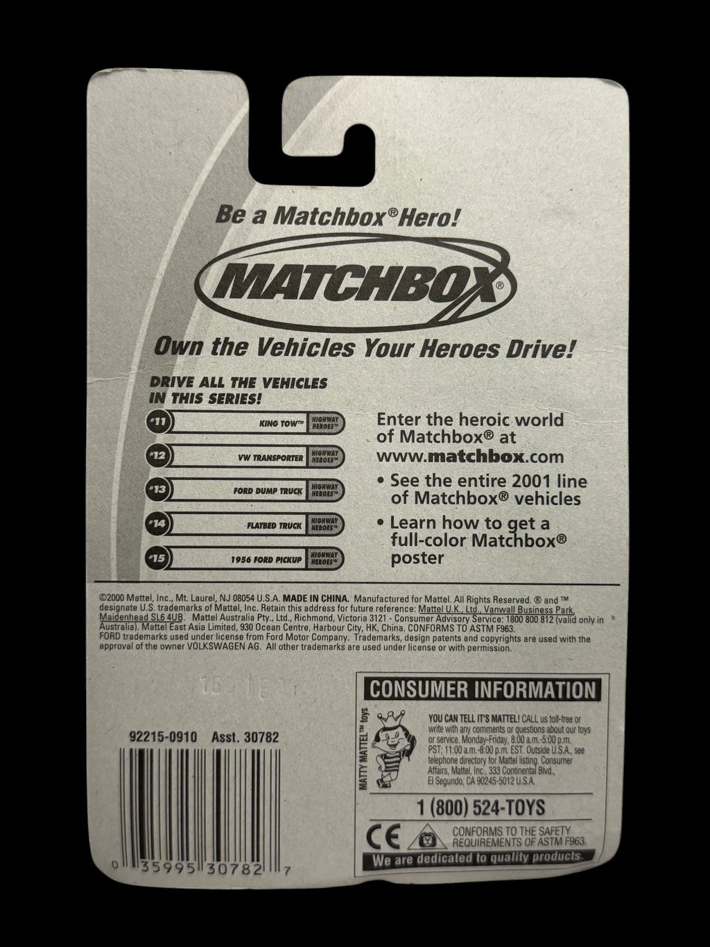 Matchbox VW Transporter – Highway Heroes #12 of 75 | Classic VW Bus Die-Cast image 3
