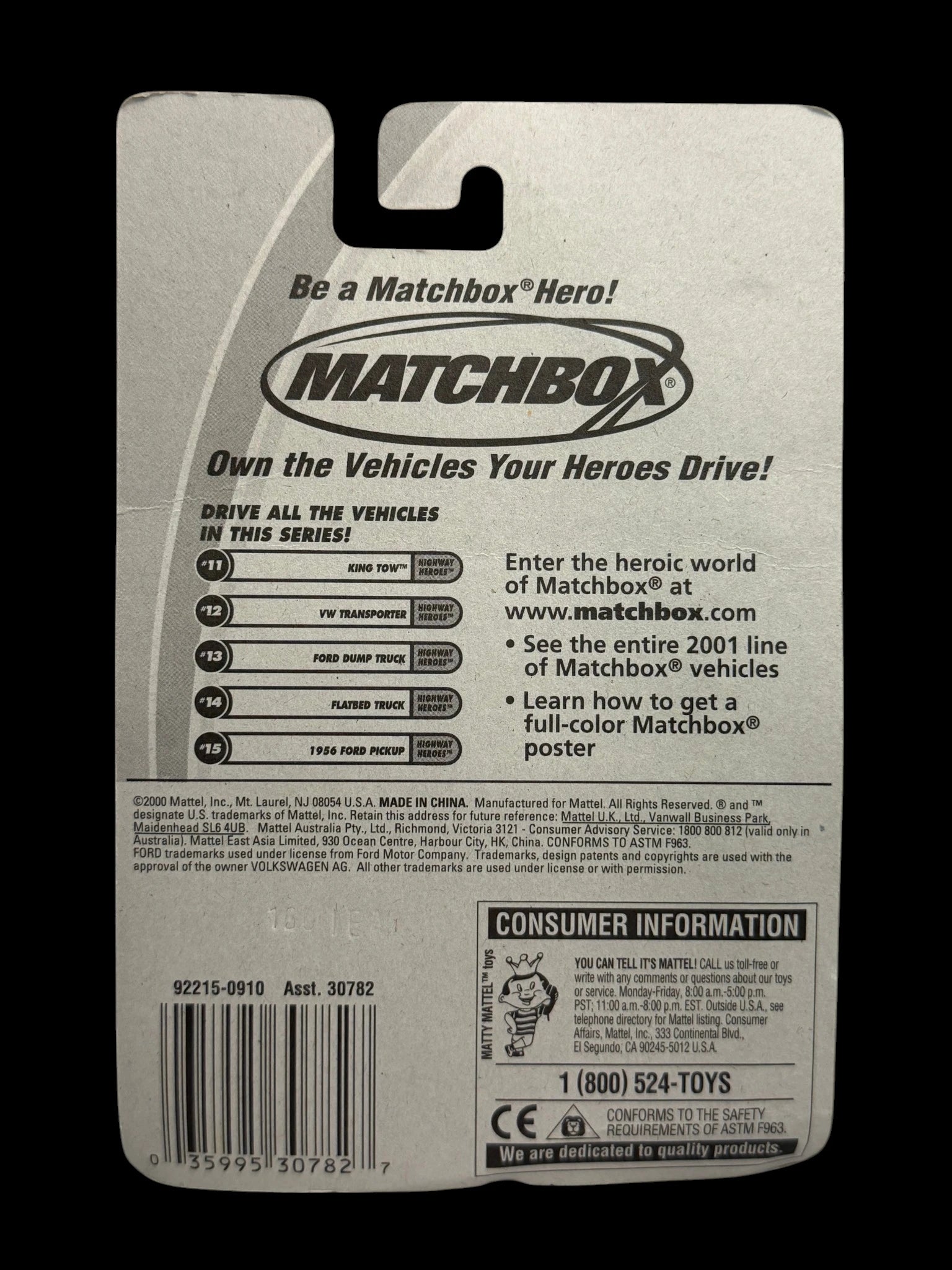 Matchbox VW Transporter – Highway Heroes #12 of 75 | Classic VW Bus Die-Cast image 3