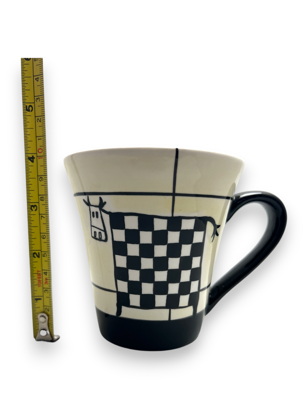 Black and White Cow Coffee / Tea Mug image 2