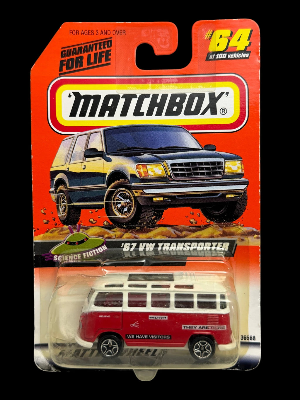 Matchbox ’67 VW Transporter – Science Fiction Series #64 | UFO Theme Die-Cast image 1