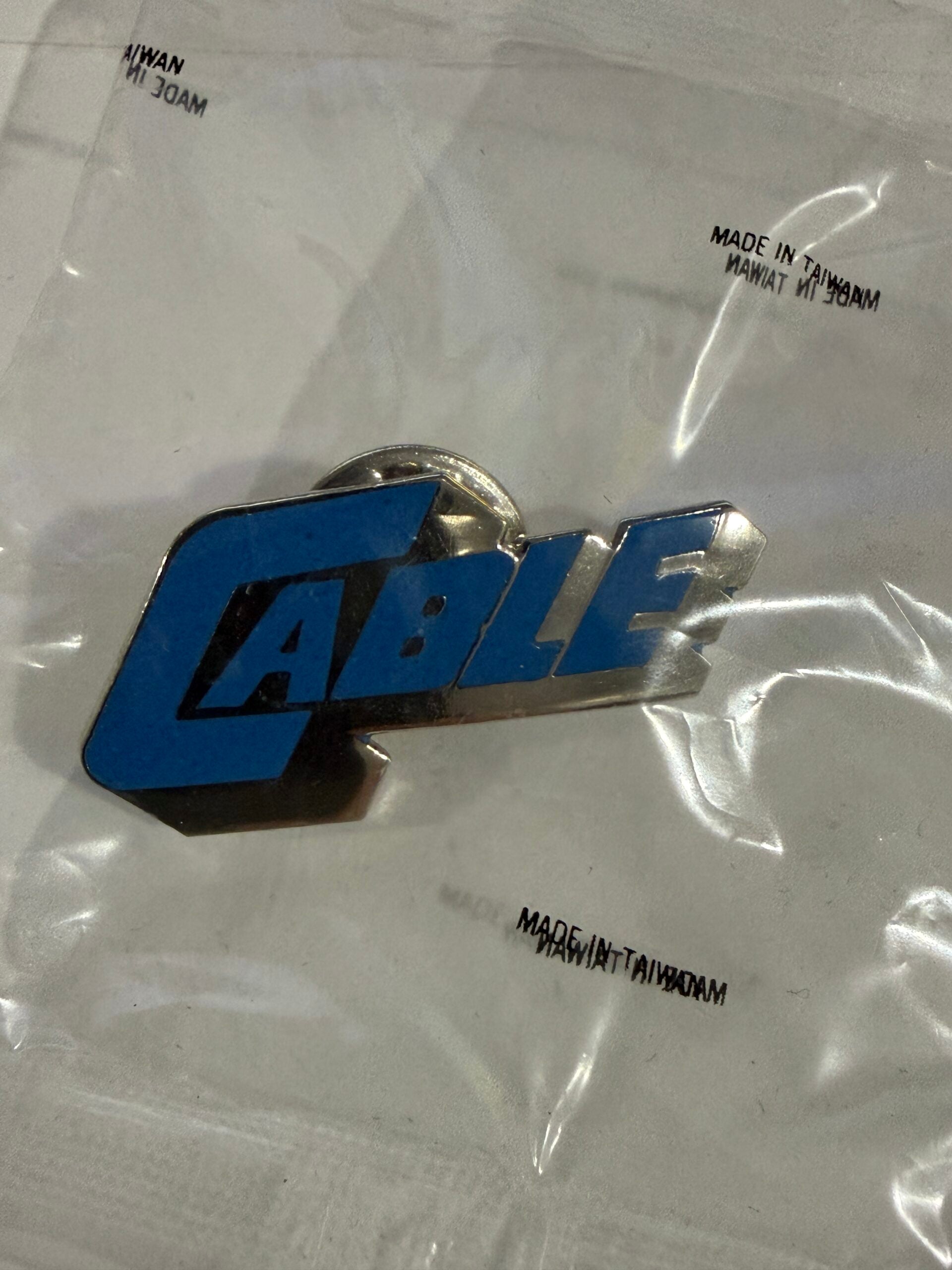 ⚡ Cable Enamel Pin #234 – Planet Studio 1992 | Marvel X-Men Collectible ⚡ image 1
