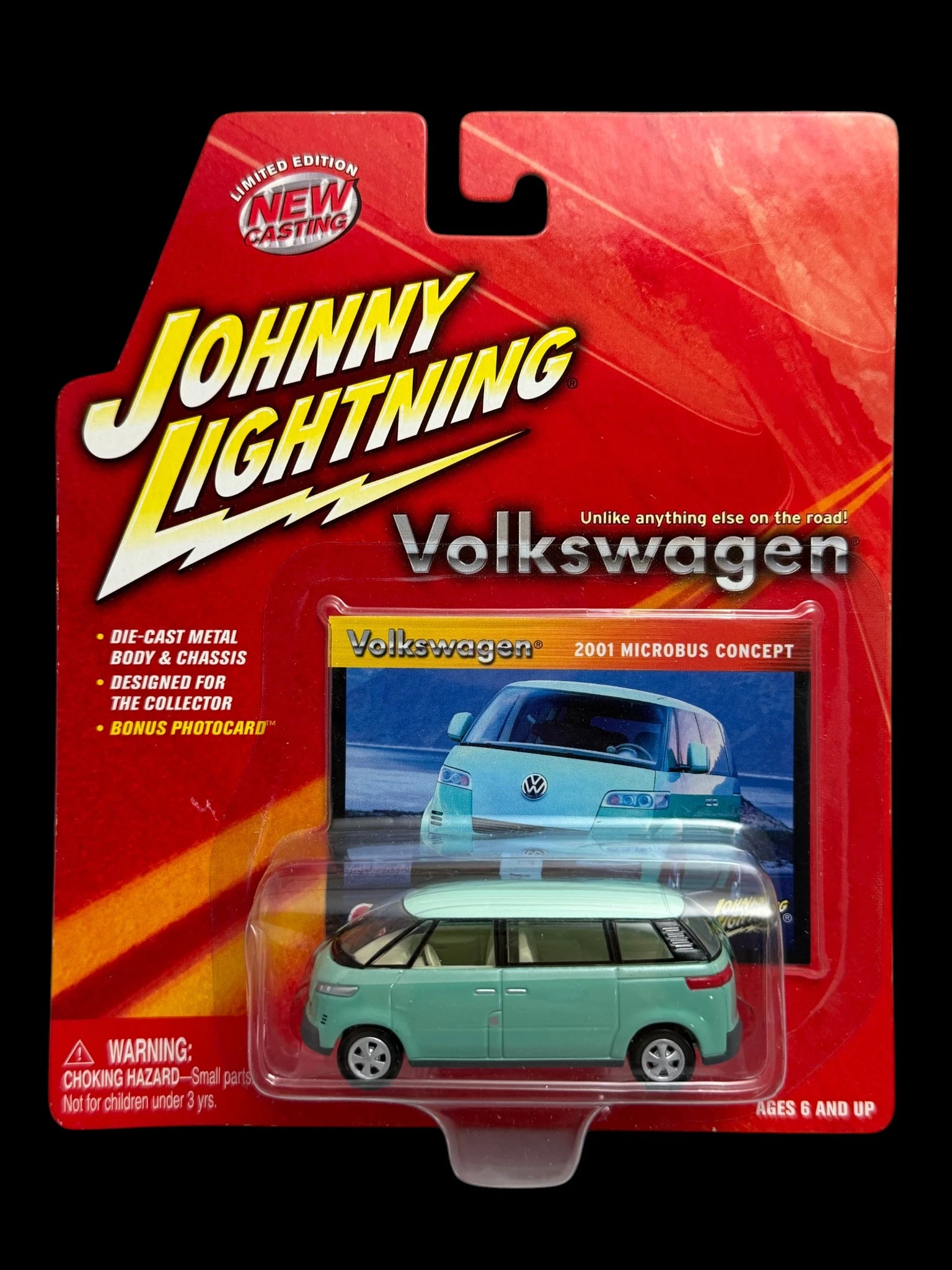 Johnny Lightning Volkswagen 2001 Microbus Concept – Limited Edition Die-Cast image 1