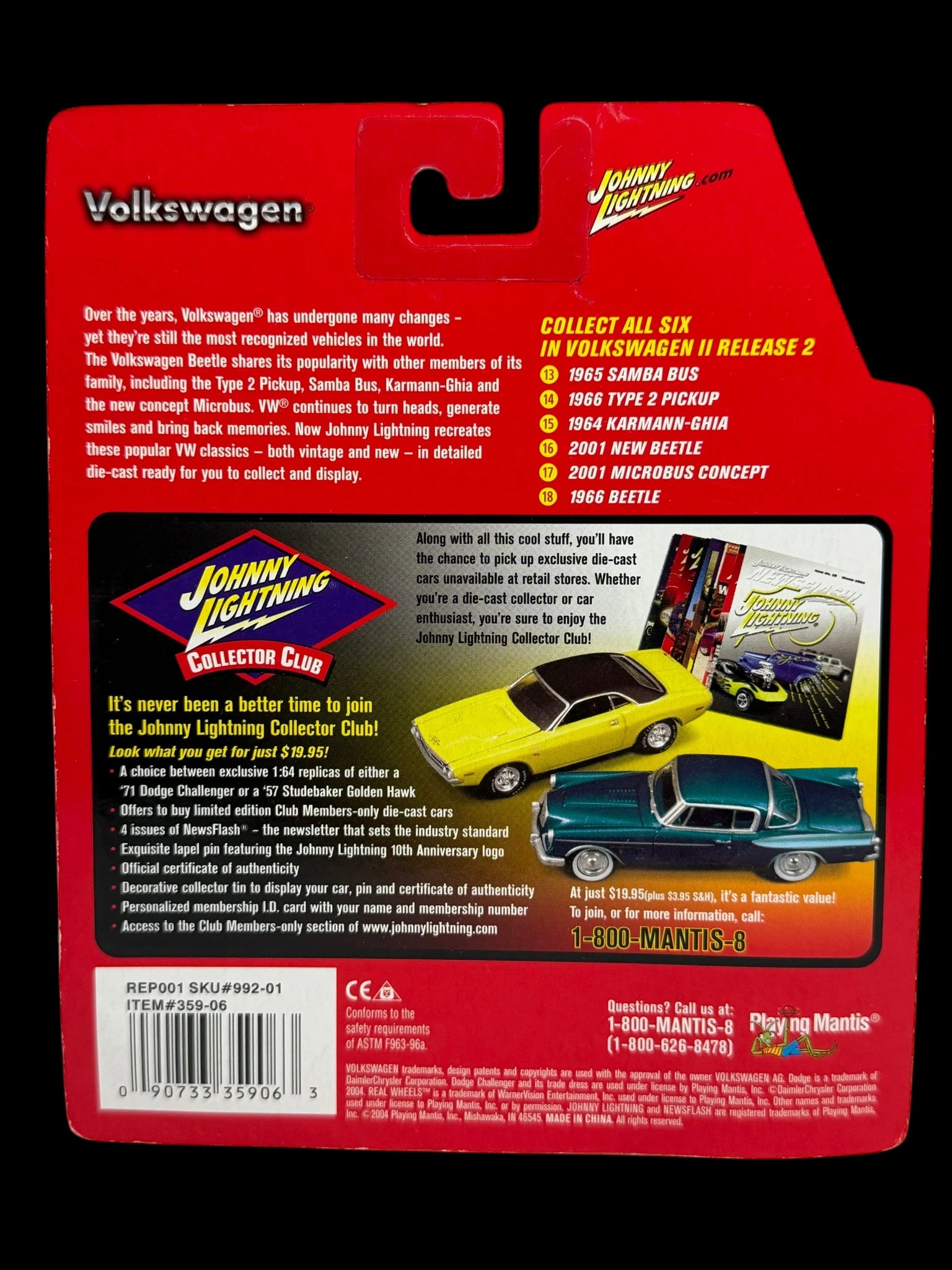Johnny Lightning Volkswagen 2001 Microbus Concept – Limited Edition Die-Cast image 4