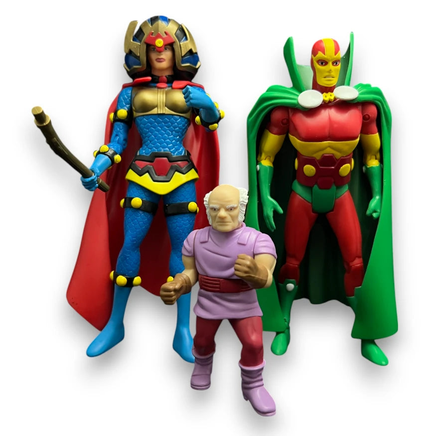 Mister Miracle, Big Barda & Oberon Deluxe Figure Set image 0