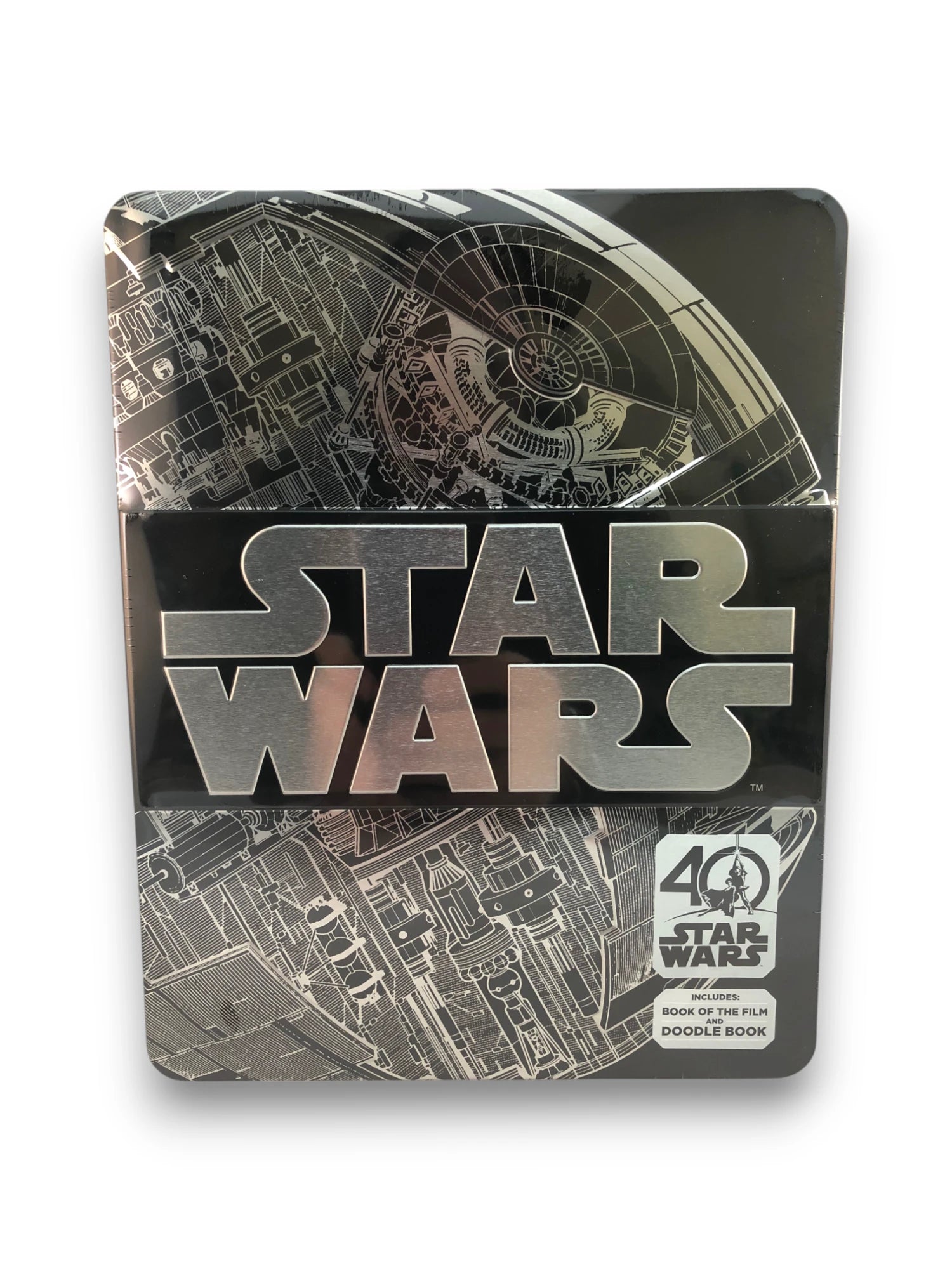 Star Wars 40th Anniversary Collector’s Tin – Book of the Film + Doodle Book image 1