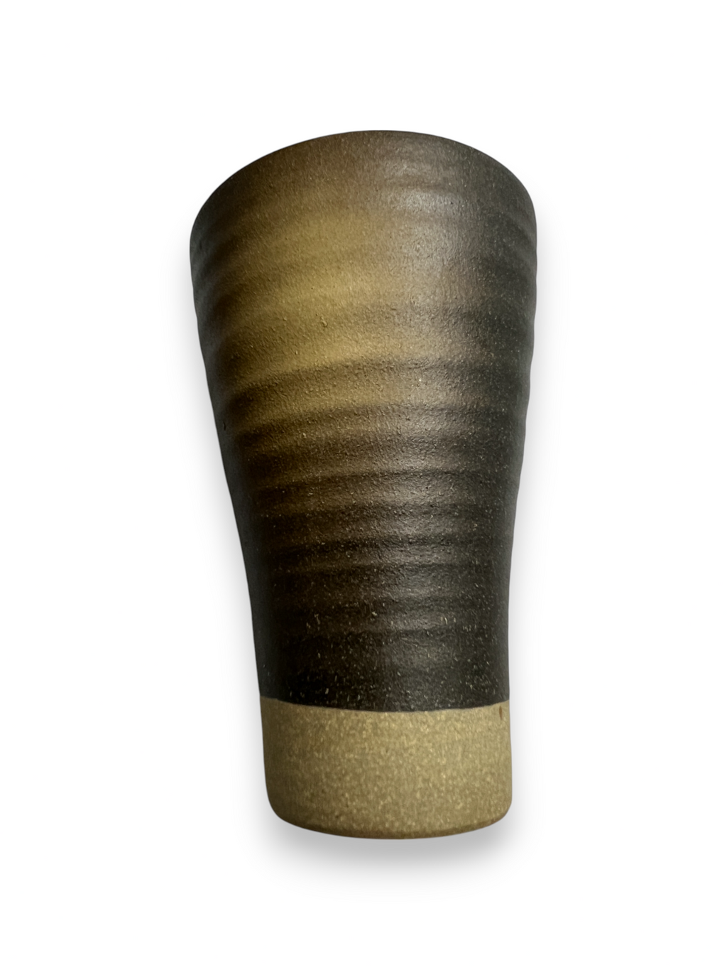 Two Beautiful Brown Ceramic Clay Cups. image 4