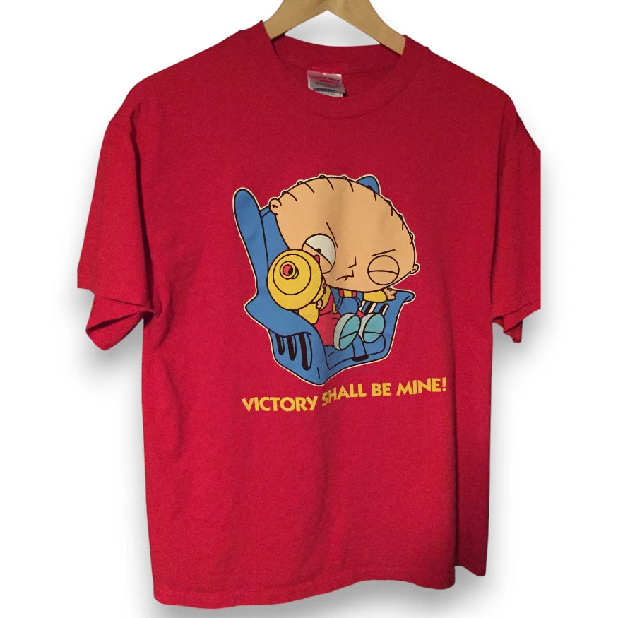 Stewie T-Shirt - “Victory Shall Be Mine!” image 0