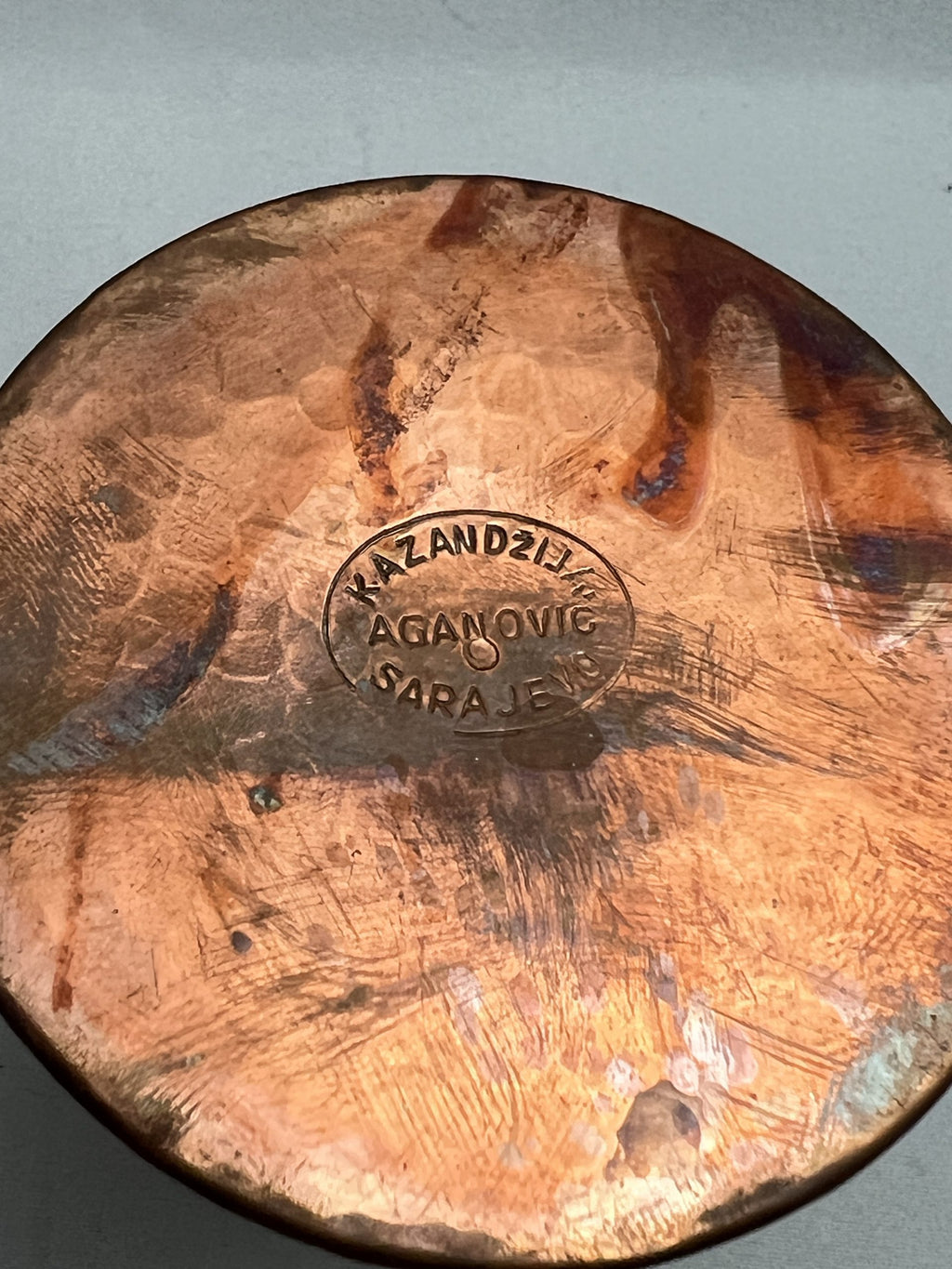 Hand Hammered Copper Coffee Set image 11