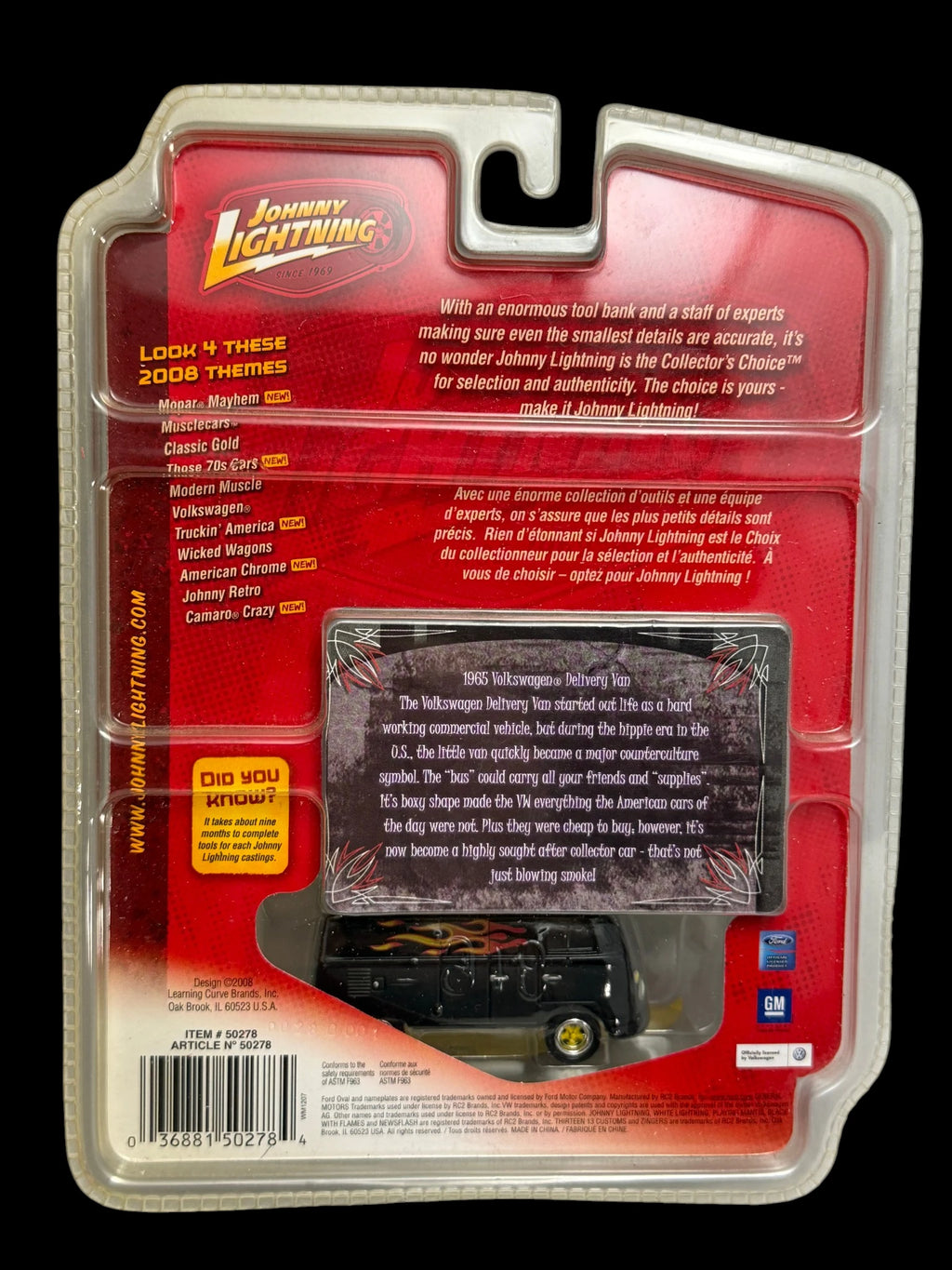 Johnny Lightning Wicked Wagons #3 – ’65 Volkswagen Delivery Van | Limited Edition Die-Cast image 4