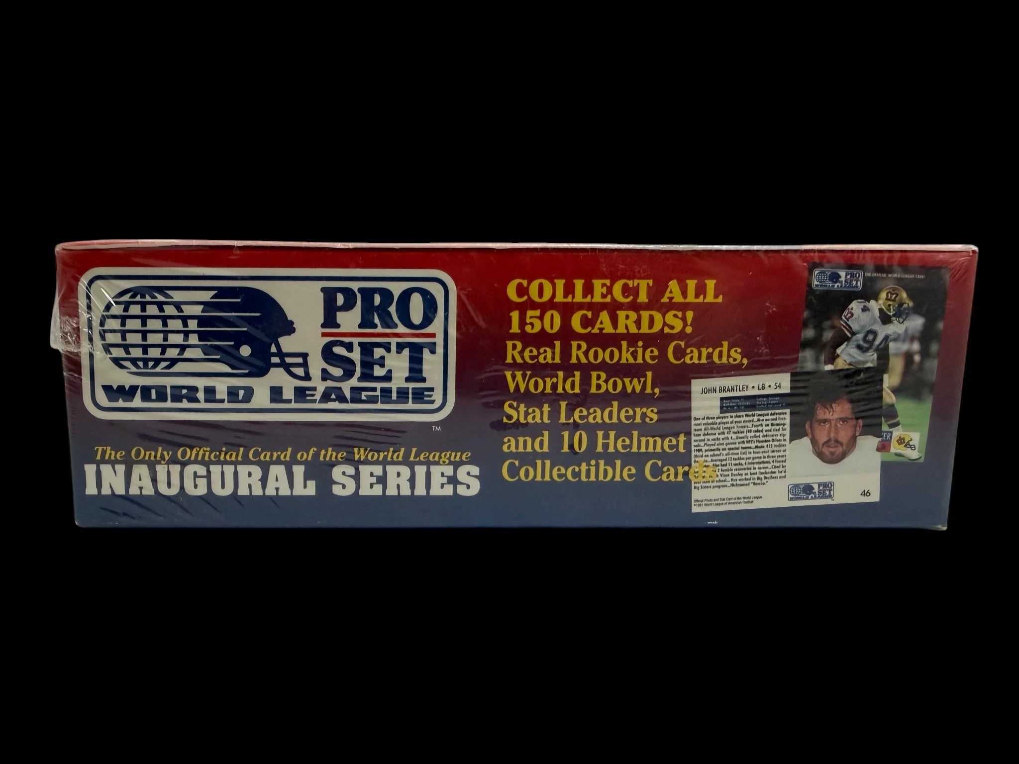 🏈📦 1991 Pro Set World League Inaugural Series Factory Sealed 4 Complete 150-Card Sets 📦🏈