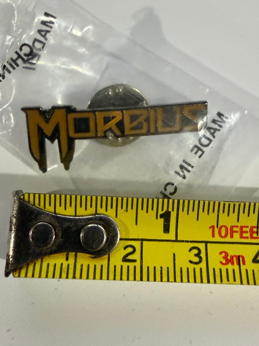 🧛 Morbius Enamel Pin #241 – Planet Studio 1992 | Marvel Comics Logo Collectible 🧛 image 3
