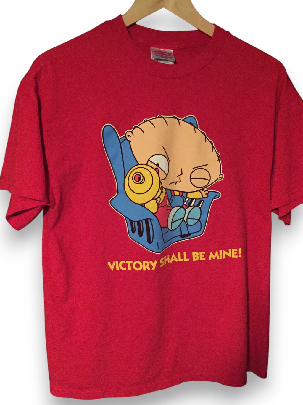 Stewie T-Shirt - “Victory Shall Be Mine!” image 1