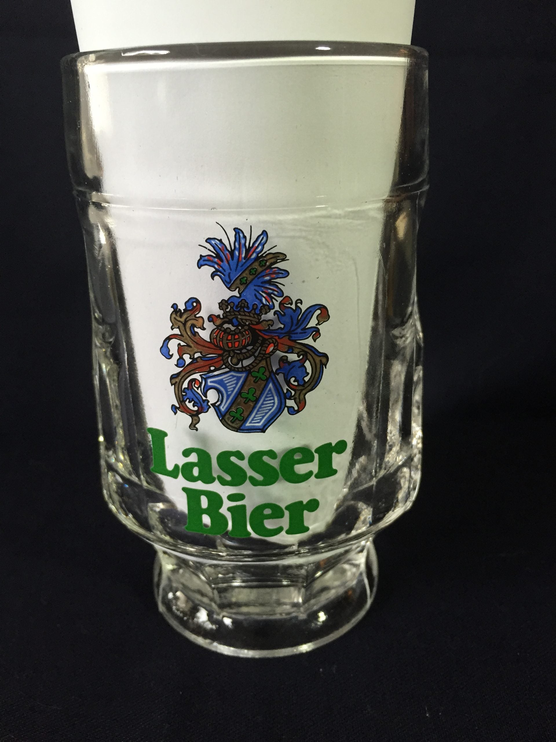 Lasser Bier Pint Glass image 1
