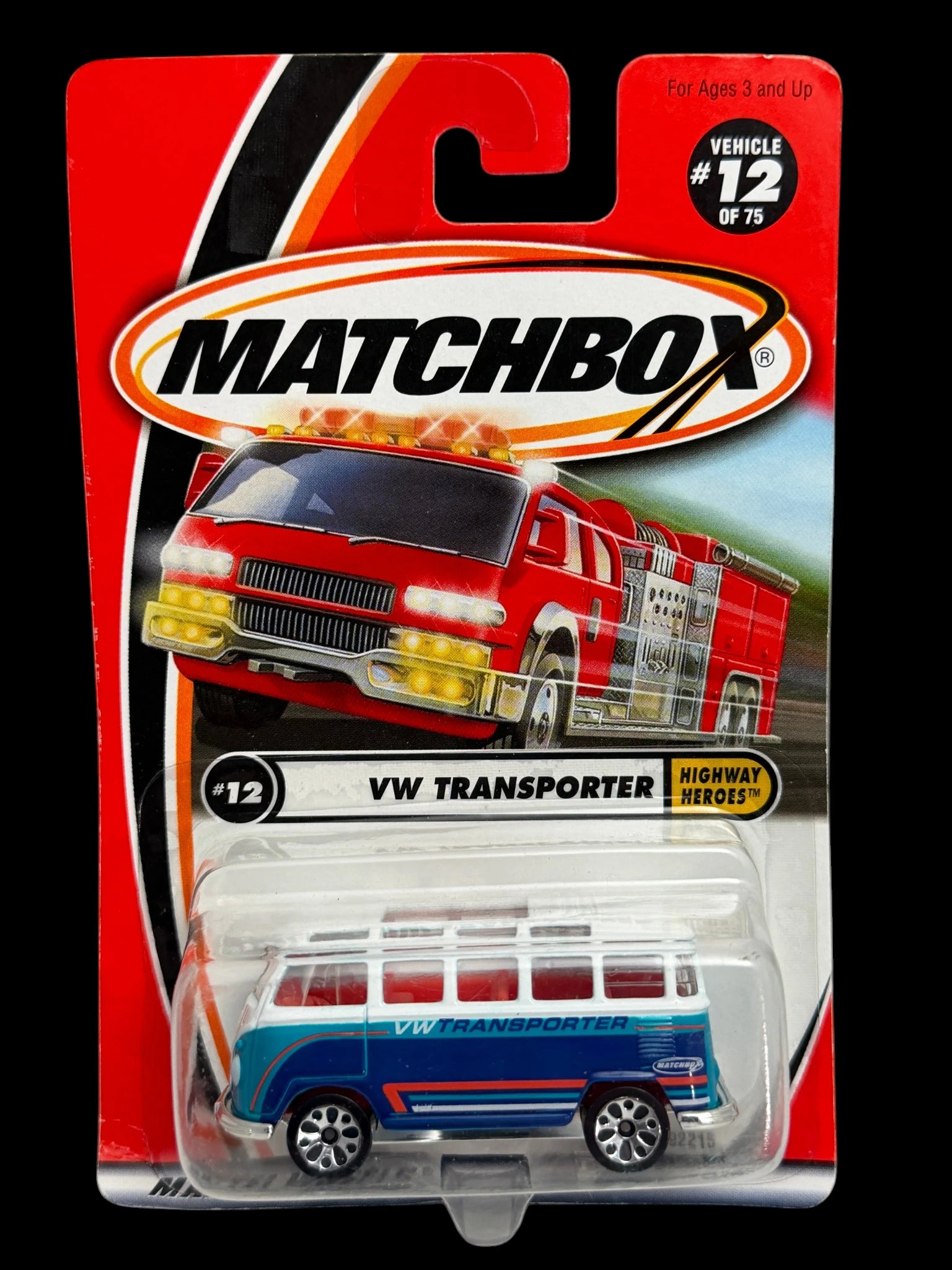 Matchbox VW Transporter – Highway Heroes #12 of 75 | Classic VW Bus Die-Cast image 1