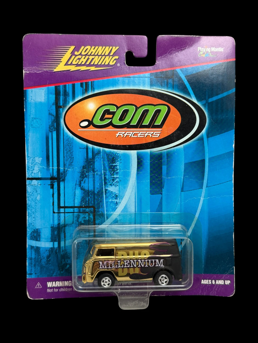 Johnny Lightning .com Racers – Millennium VW Van | Y2K Era Die-Cast Collectible image 1