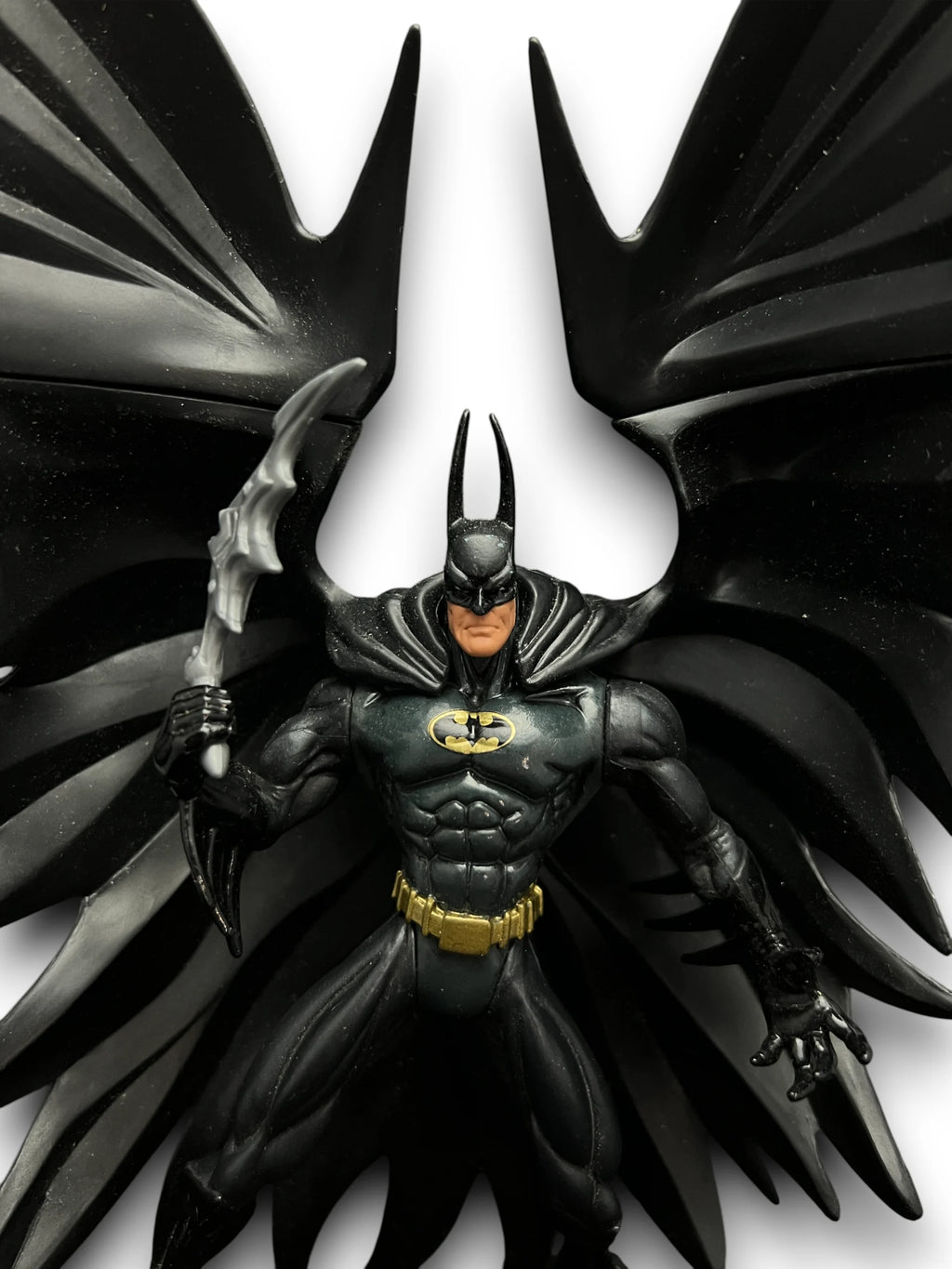🦇 Batman (Dark Knight Detective) – Legends of the Dark Knight Internet Exclusive Kenner 1998 Figure 🦇 image 1