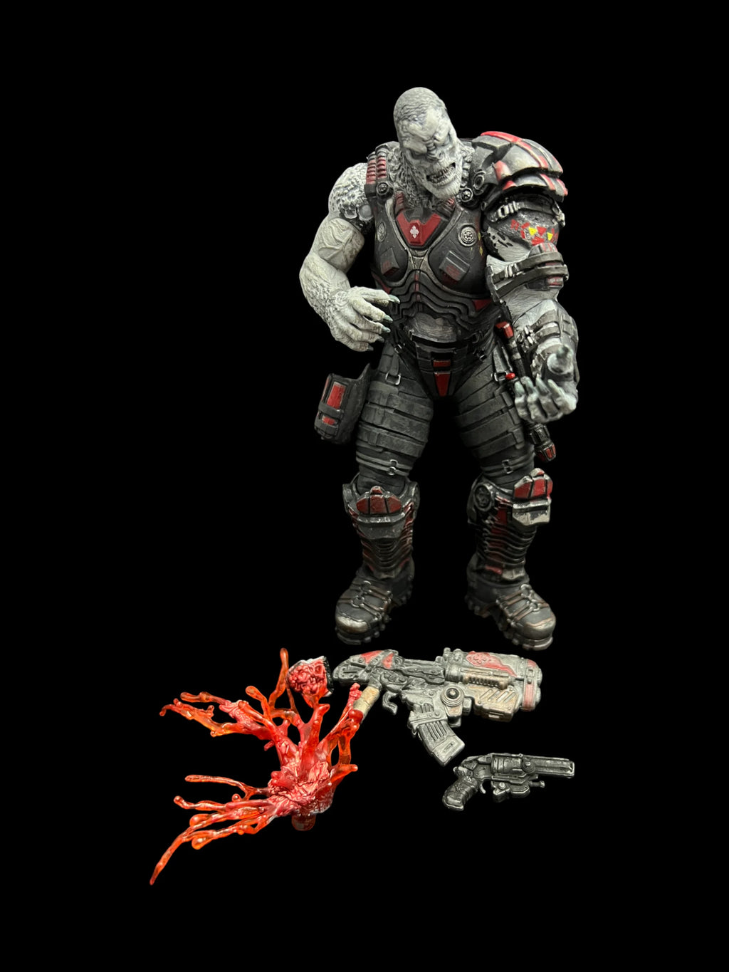 🔥 Headshot Locust Drone – Gears of War Action Figure (2008 NECA Basic Series) Loose 🔥 image 2