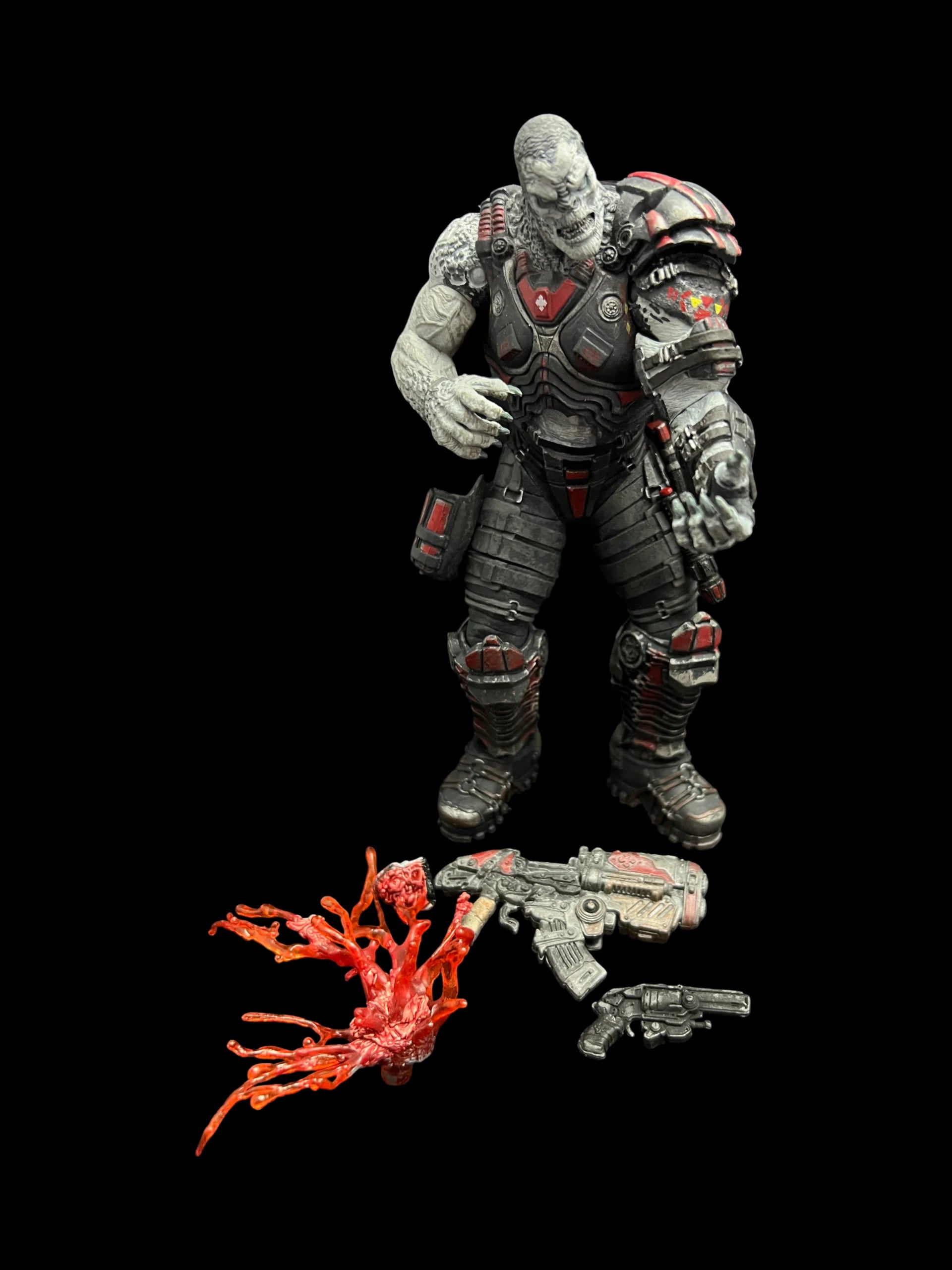 🔥 Headshot Locust Drone – Gears of War Action Figure (2008 NECA Basic Series) Loose 🔥 image 2