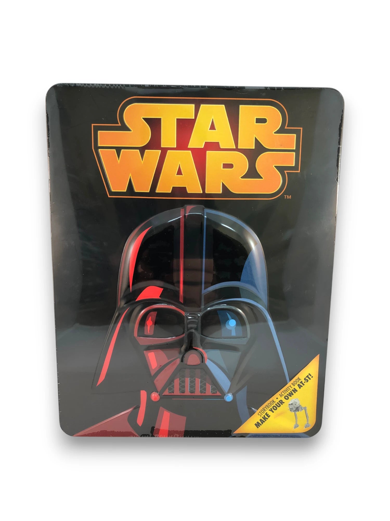 Star Wars Darth Vader Collector’s Tin – Storybook + Activity Book + Build-Your-Own AT-ST image 1