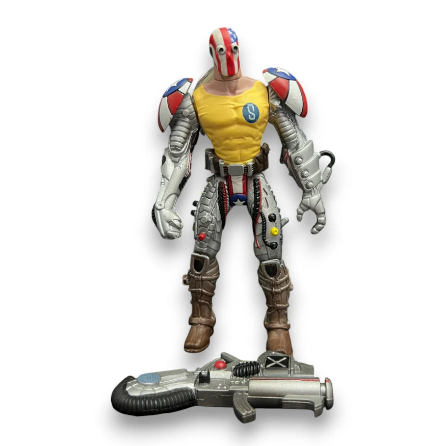 🔥 Super Patriot (Painted Face) – Legendary Comic Book Heroes: Pitt Series Loose Action Figure (2007 Marvel Toys) 🔥 image 0
