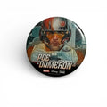 🚀 Poe Dameron Metal Button – Star Wars | Marvel Comics Promo 🚀 image 0
