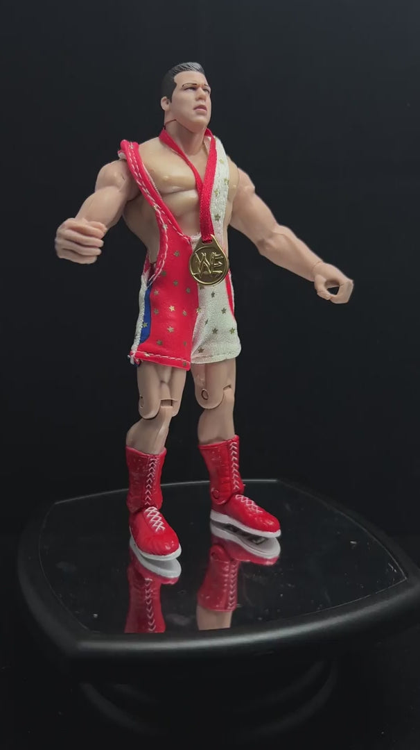 🥇 WWF Kurt Angle Titan Tron Live Series 7 Figure 🥇