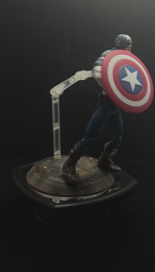 🛡️⭐ Captain America (Ultimate) Blue Variant Marvel Legends Series 8 ⭐🛡️