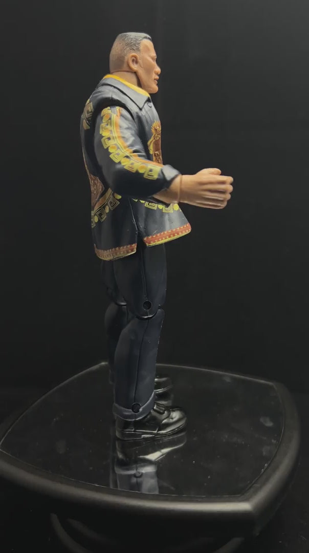 🔥🎤 WWF The Rock Titan Tron Live Series 3 Figure 🎤🔥