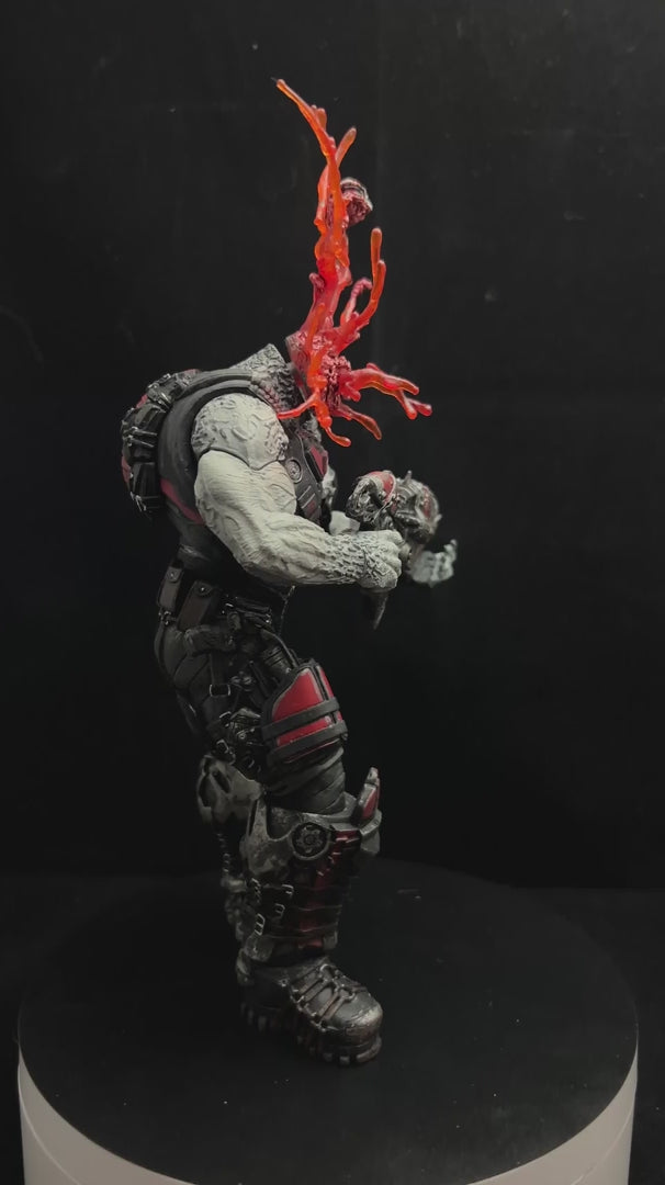 🔥 Headshot Locust Drone – Gears of War Action Figure (2008 NECA Basic Series) Loose 🔥