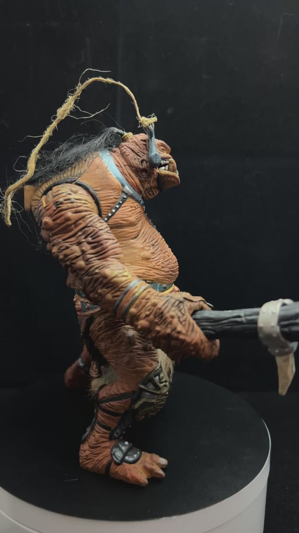 🪓 Ogre (Orange Variant) – Spawn Series 11: Dark Ages Loose Action Figure (1998 McFarlane Toys) 🪓